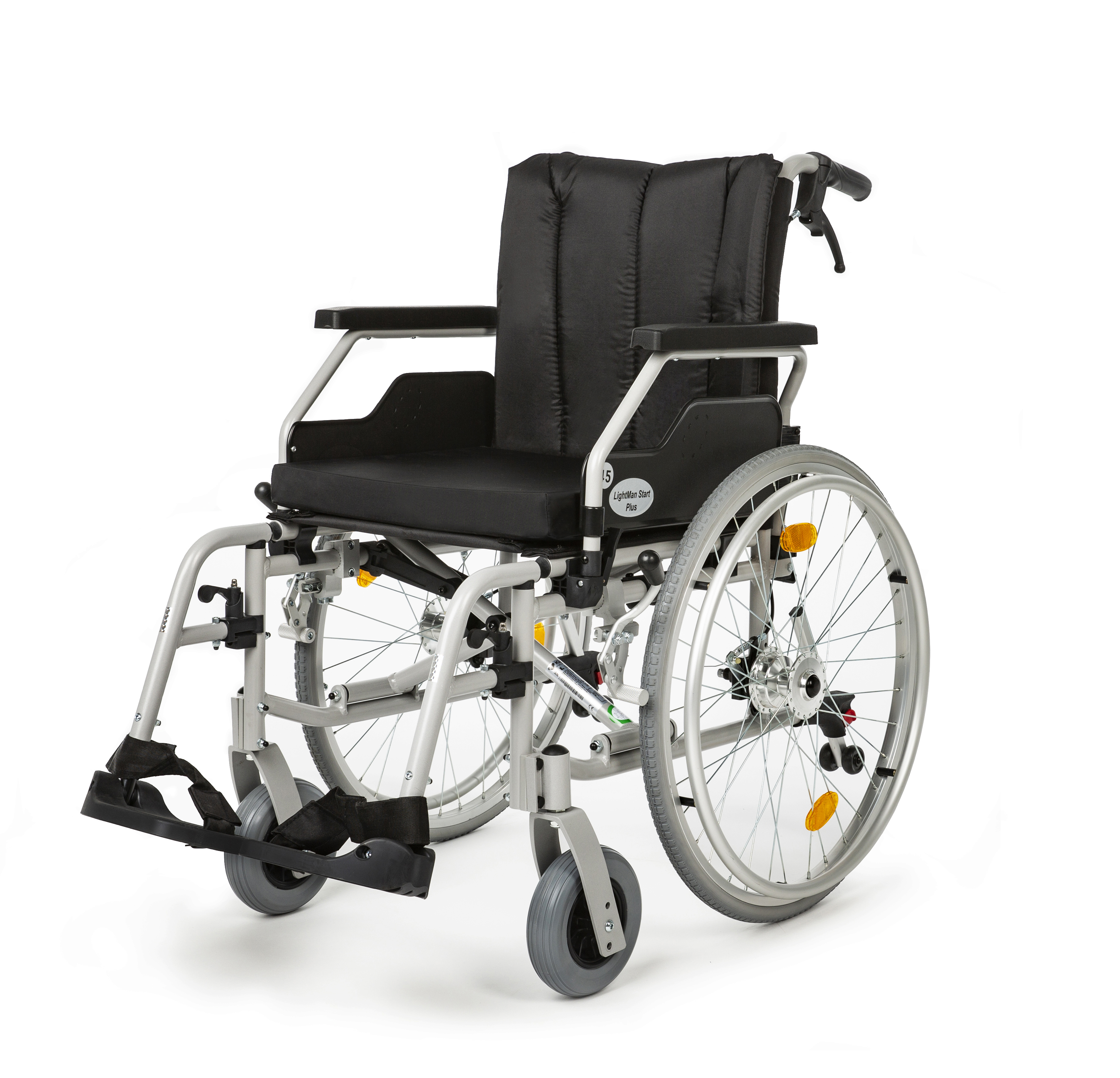 Lengvo lydinio neįgaliojo vežimėlis lightman start plus, dydis 45 cm