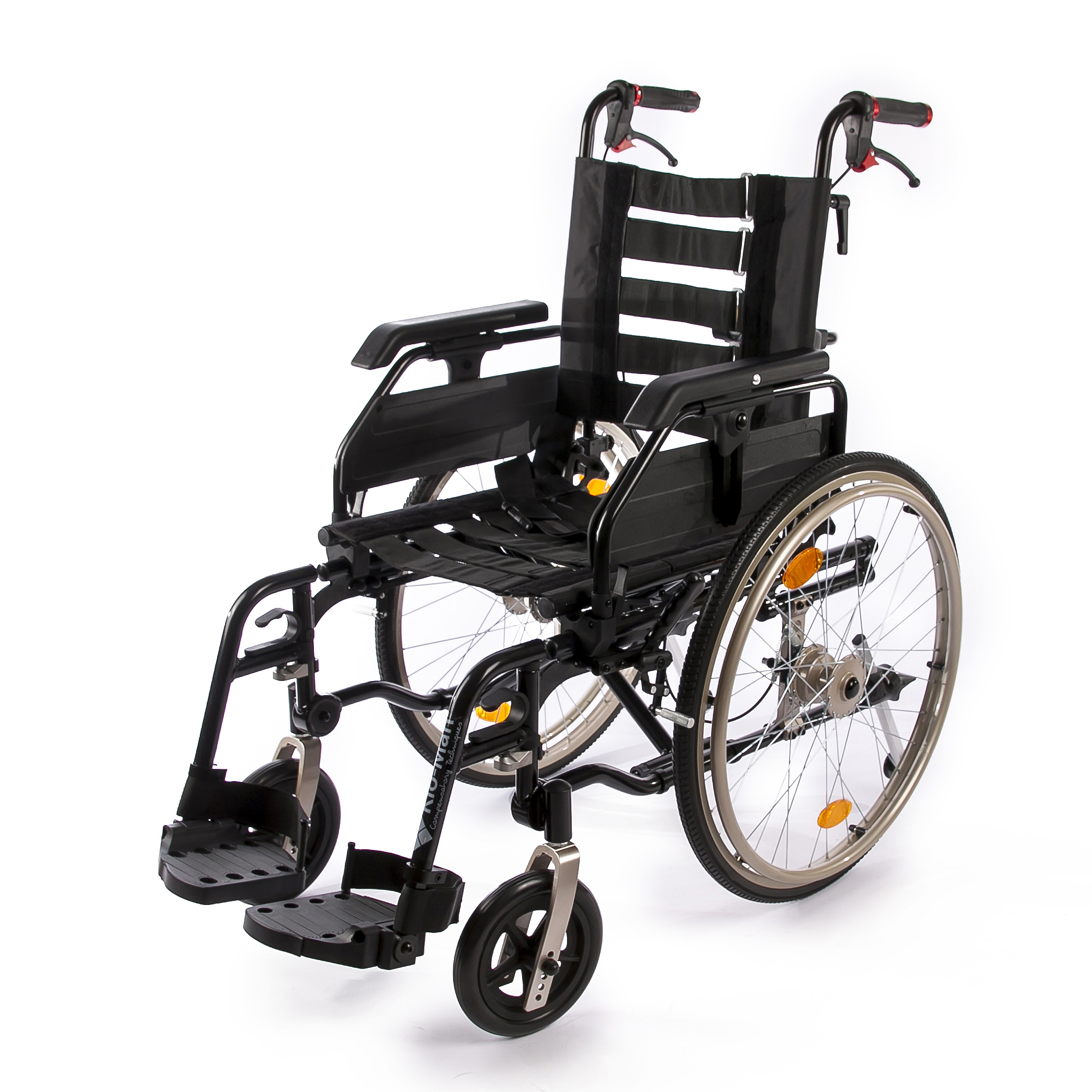 Lengvo lydinio neįgaliojo vežimėlis lightman comfort plus, dydis 48 cm - Image 2